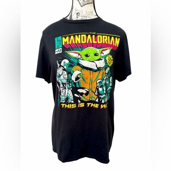 Star Wars Other - Star Wars The Mandalorian Grogu "This Is The Way" Graphic T-Shirt Men's size M